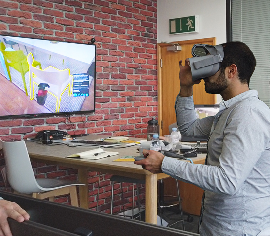 Using Virtual Reality to Visualise Projects